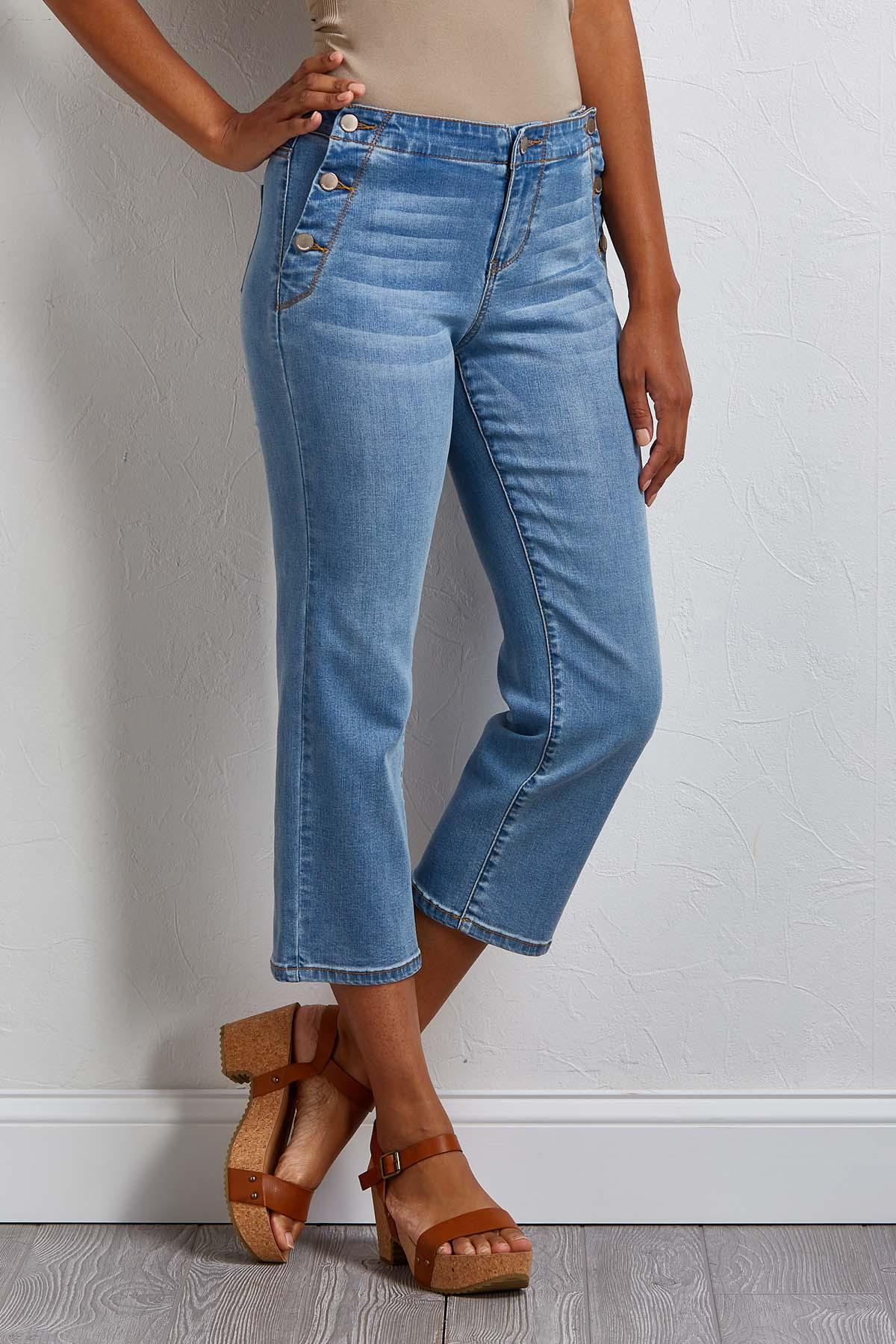 sailor front jeans