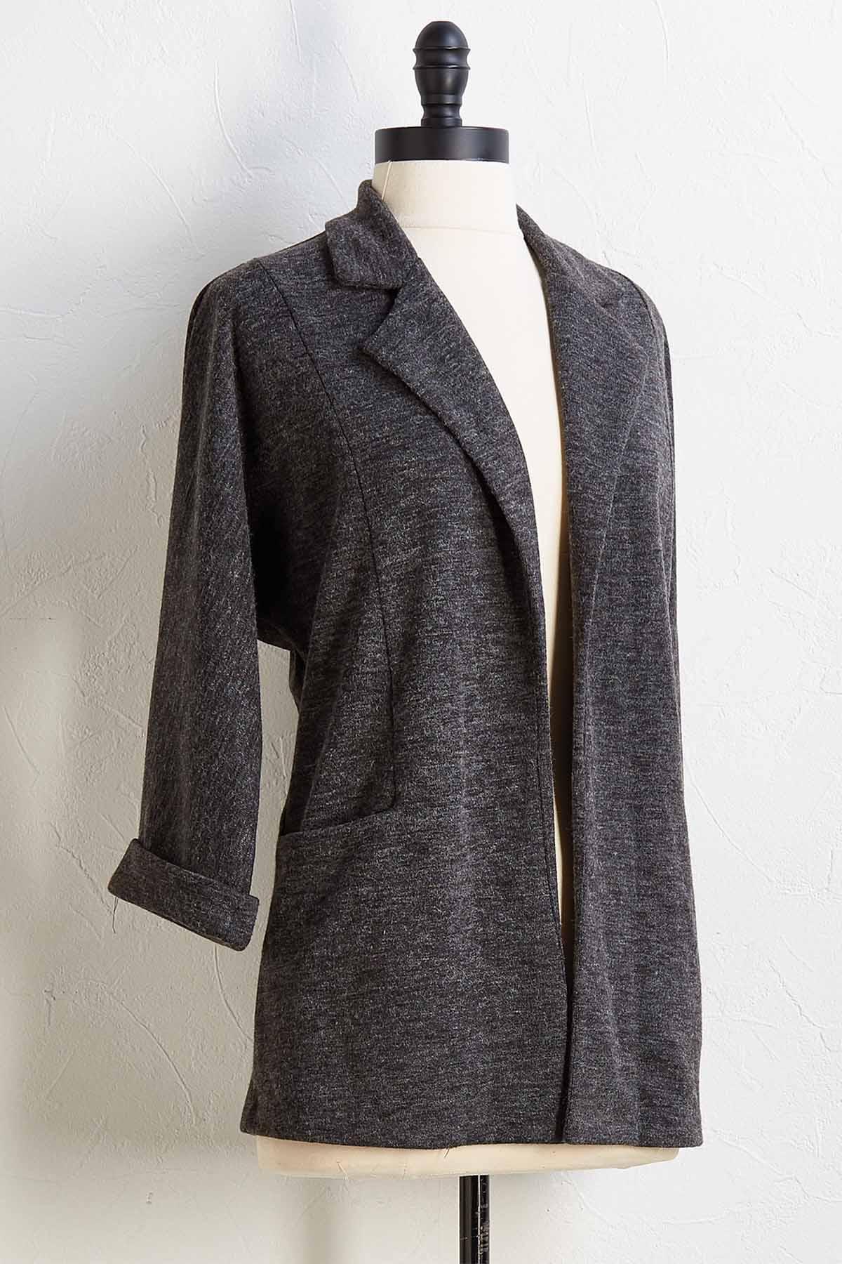 Versona knit blazer