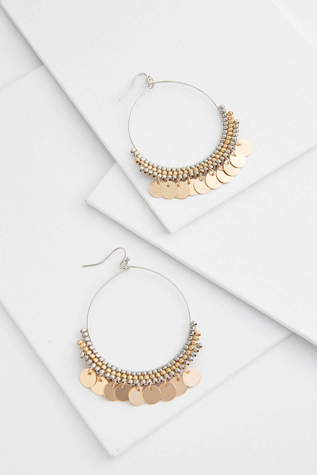 Shaky Disc Wire Earrings Shaky Disc Wire Earrings