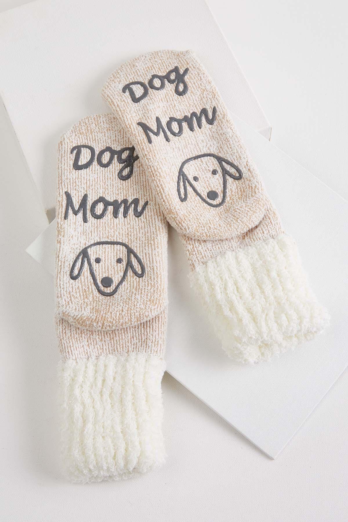Versona cozy dog mom slipper socks
