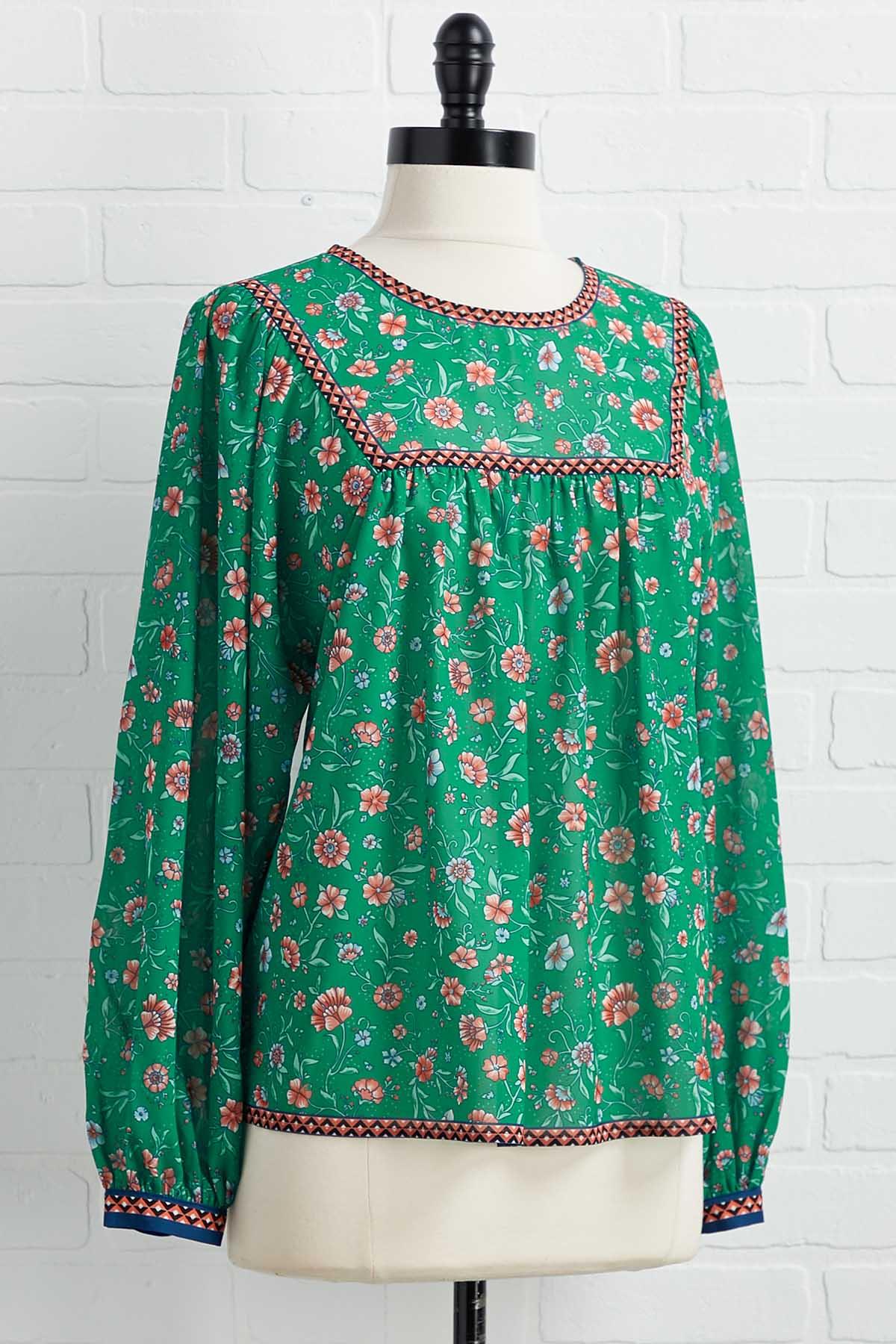 Versona | garden goddess top