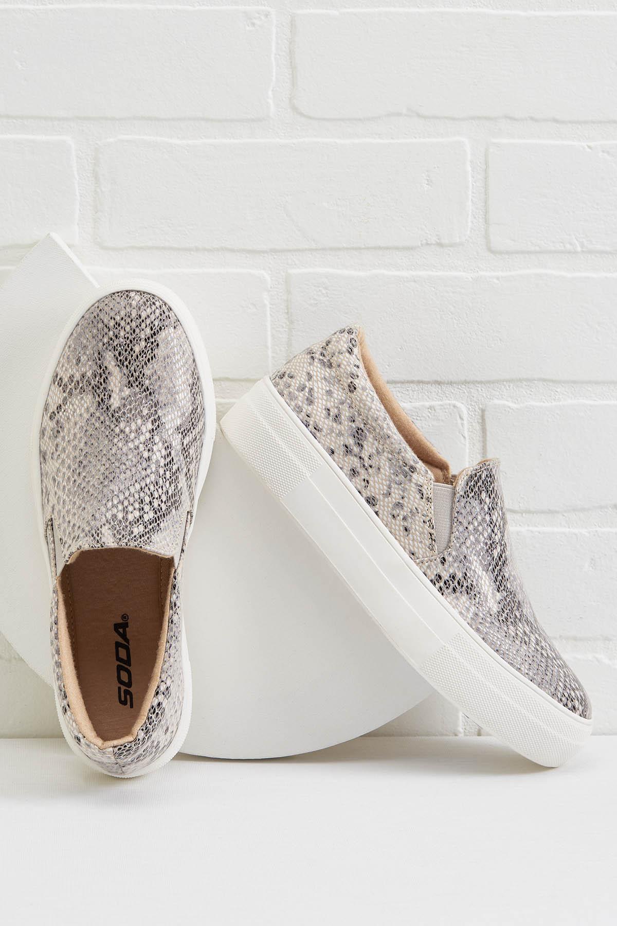 Versona | snake slip on sneakers