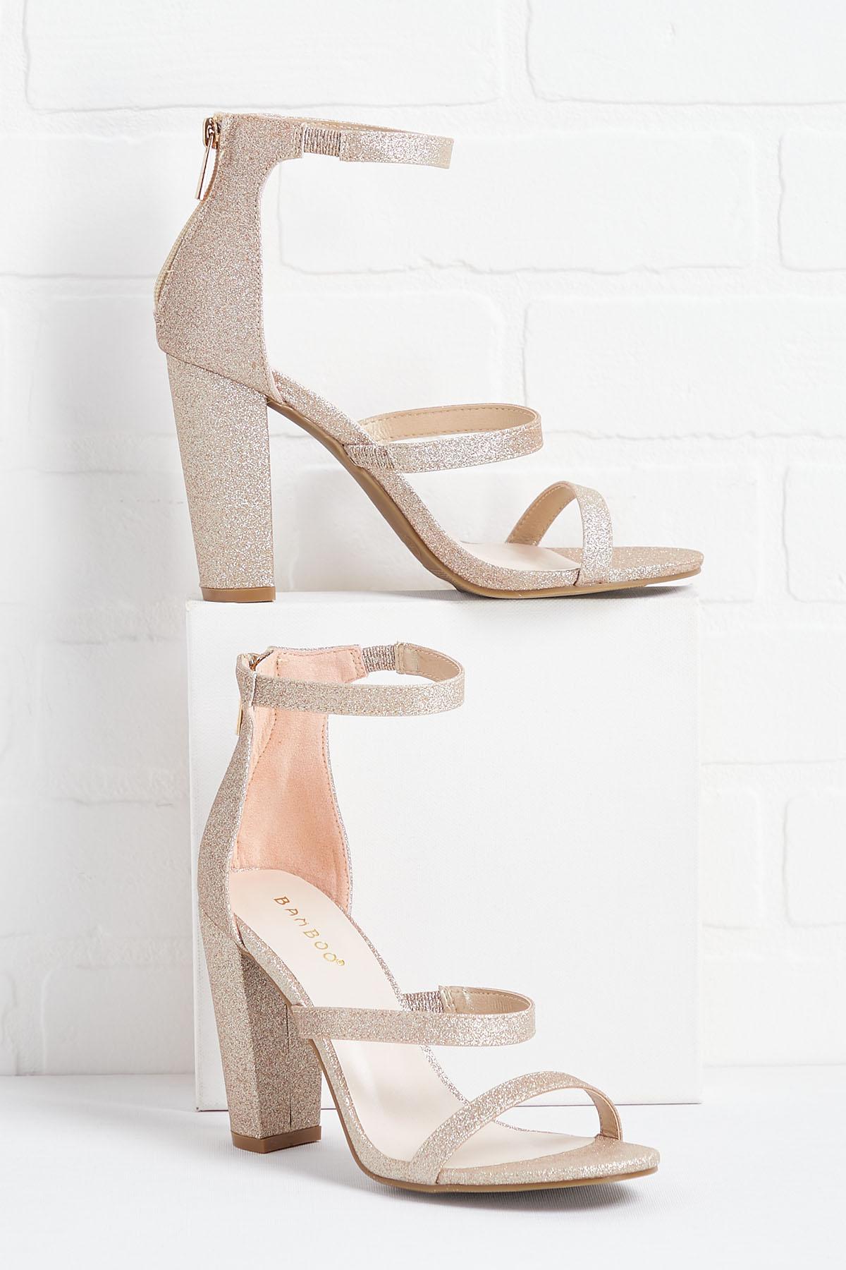 champagne heels