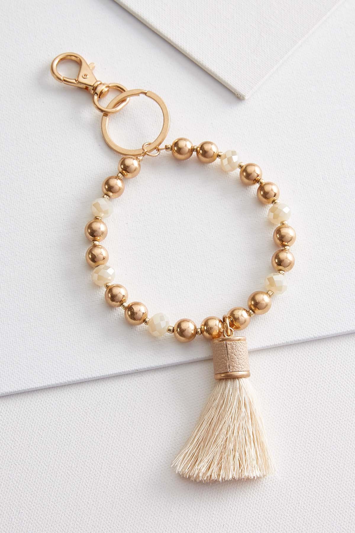 Versona beaded bangle keychain