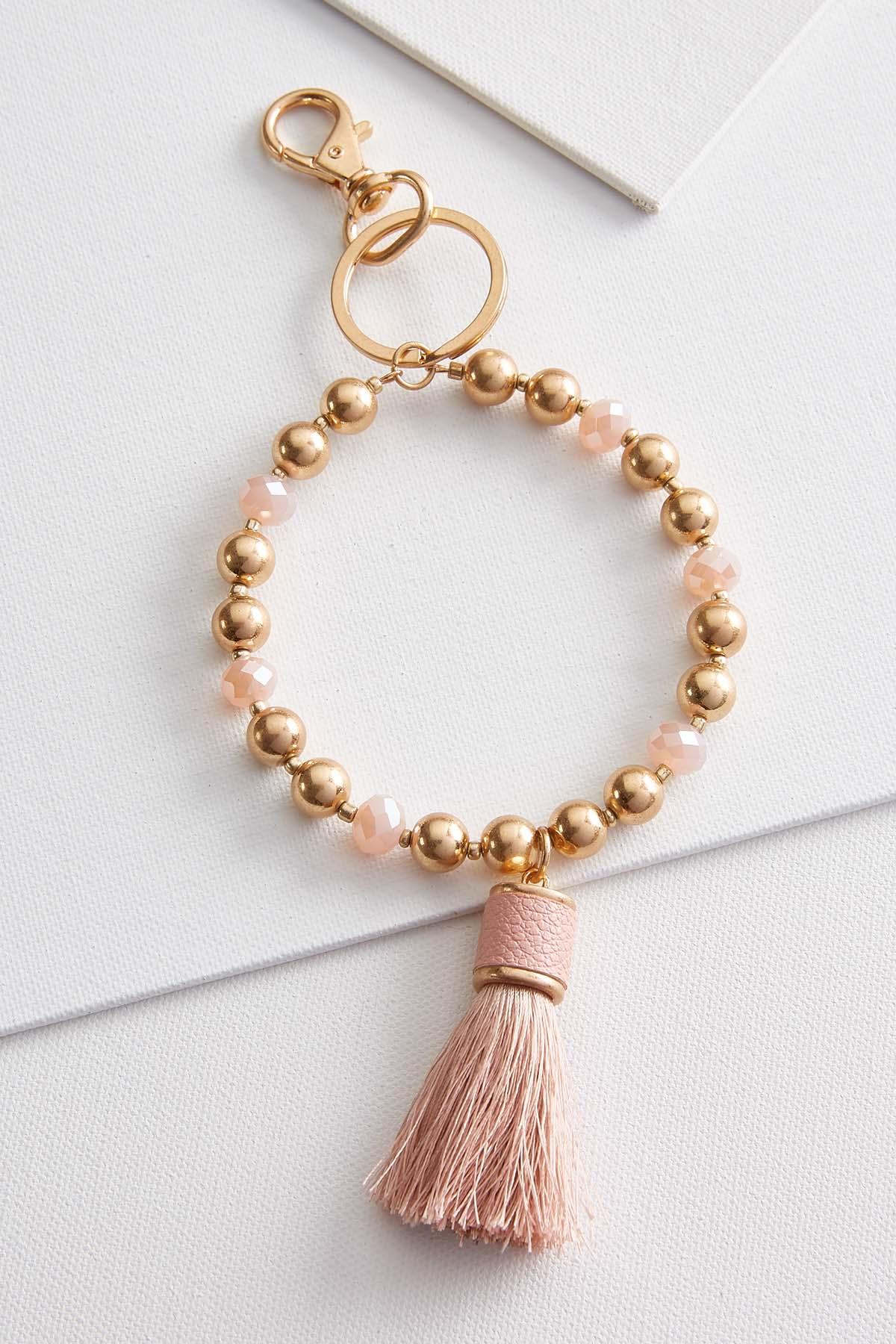 Versona beaded bangle keychain
