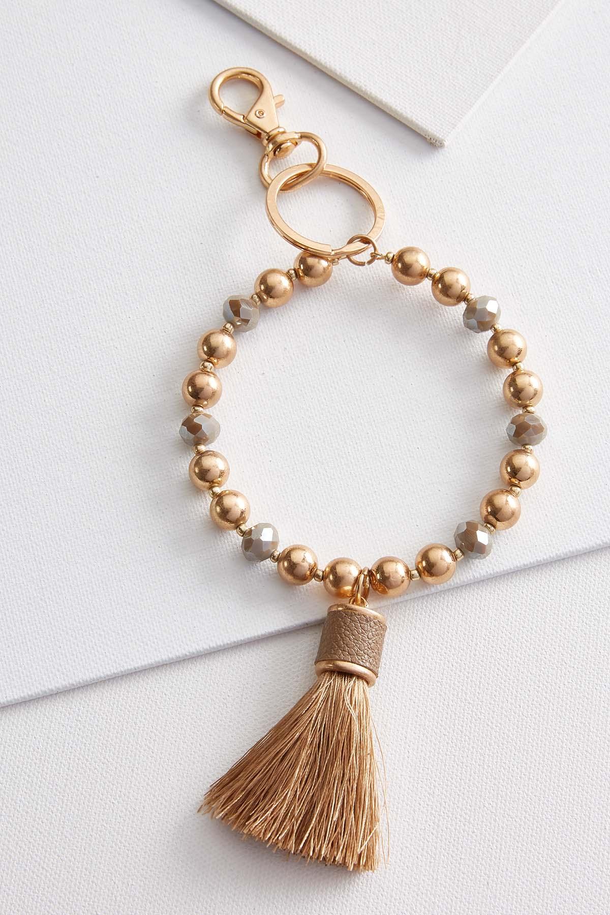 Versona beaded bangle keychain