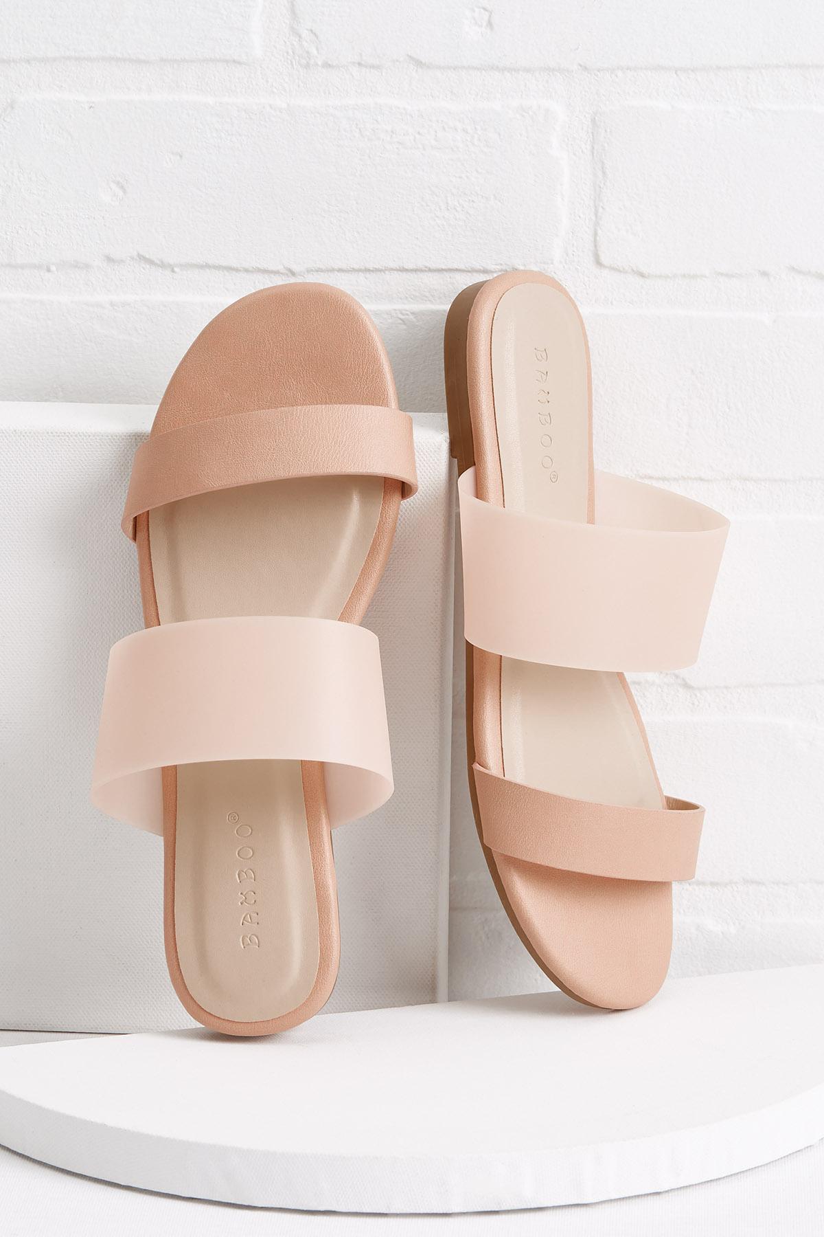 Wide band sandals Clearance