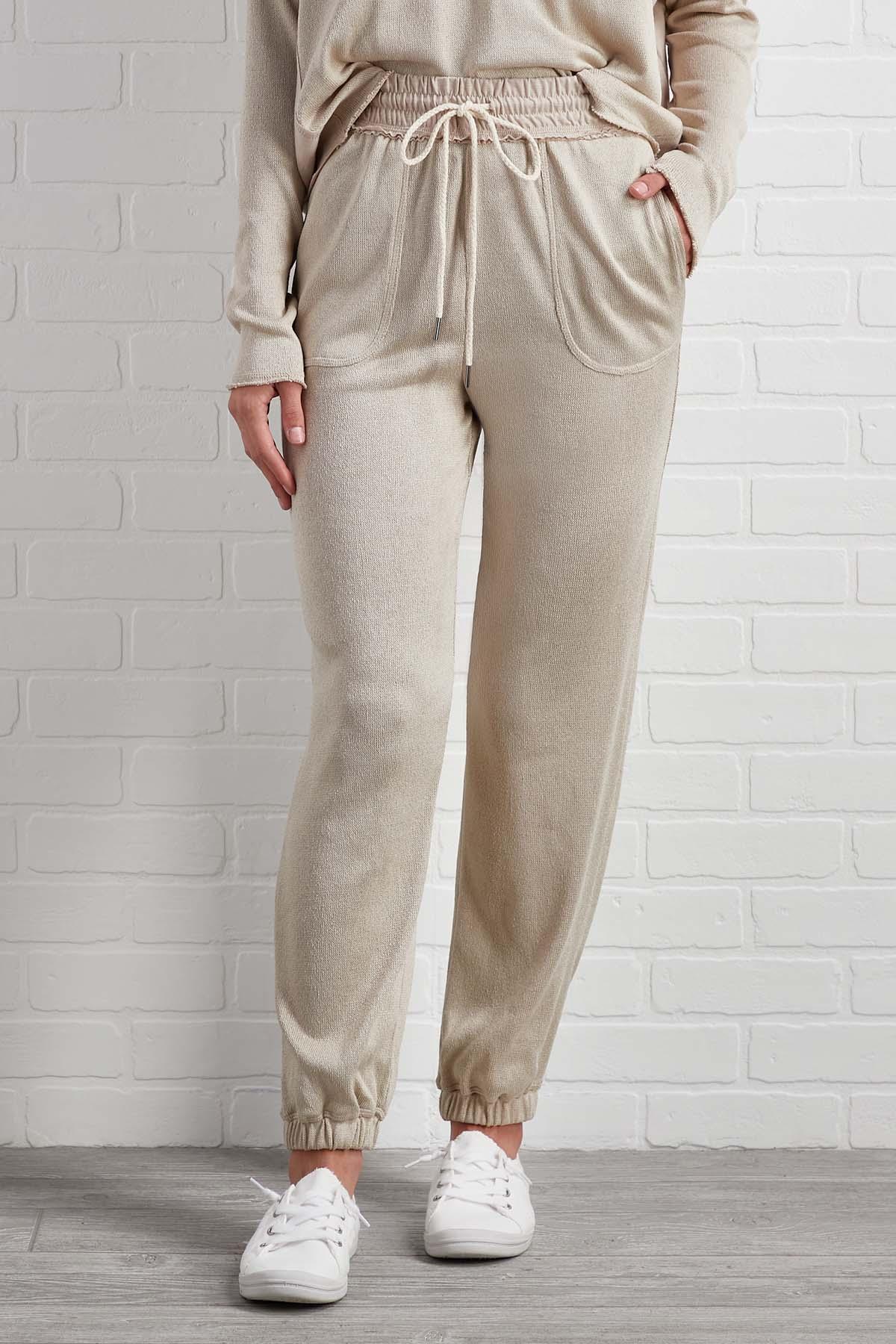 taupe casual jogger