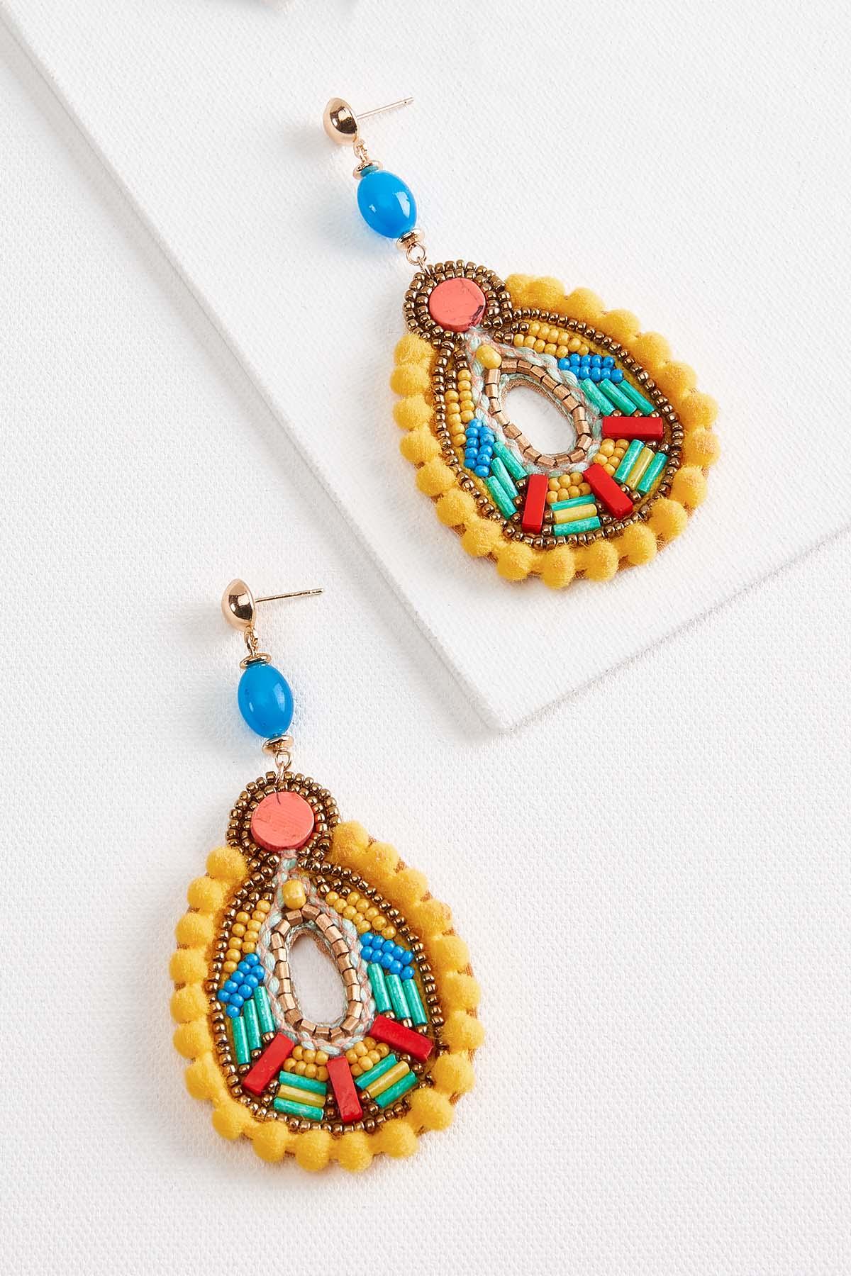 Versona fiesta bead earrings