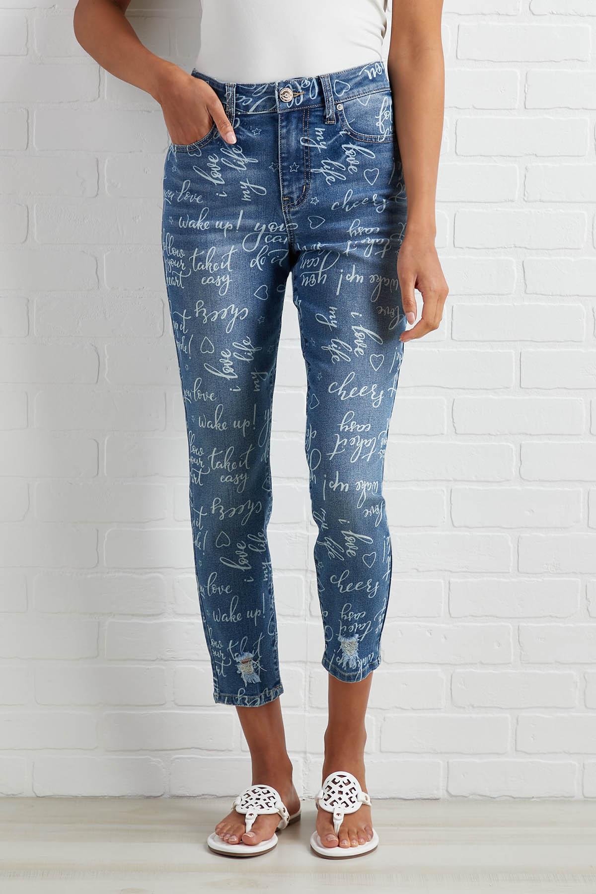 Versona graffiti jeans