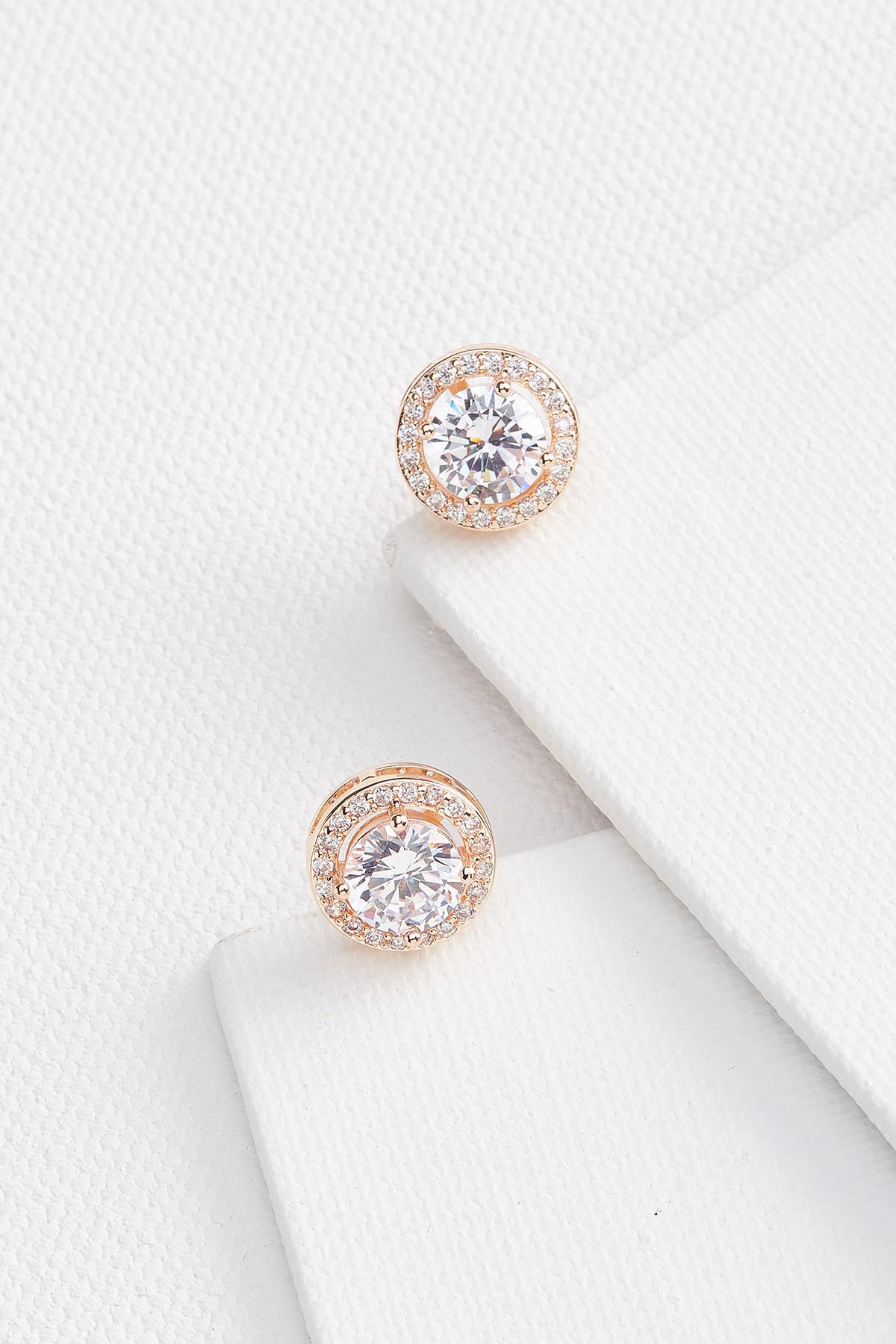 Versona large sparkle stud earrings