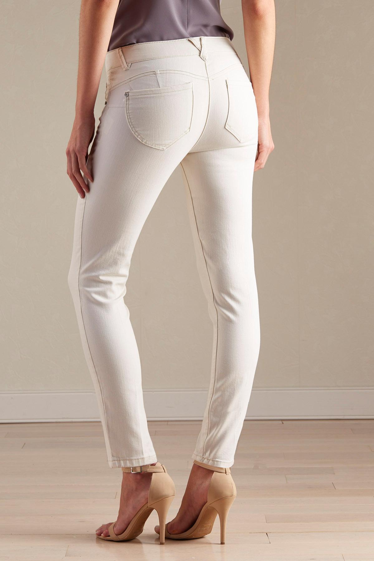 ivory skinny jeans