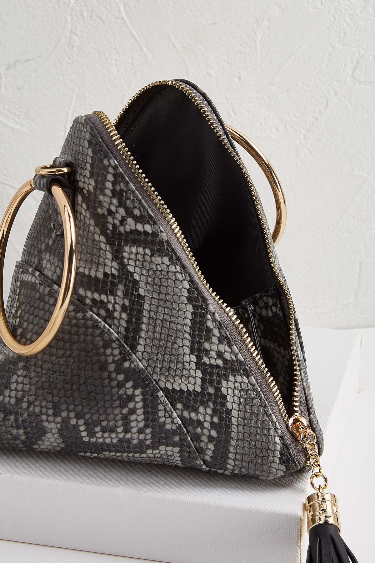 Versona snakeskin crossbody bag
