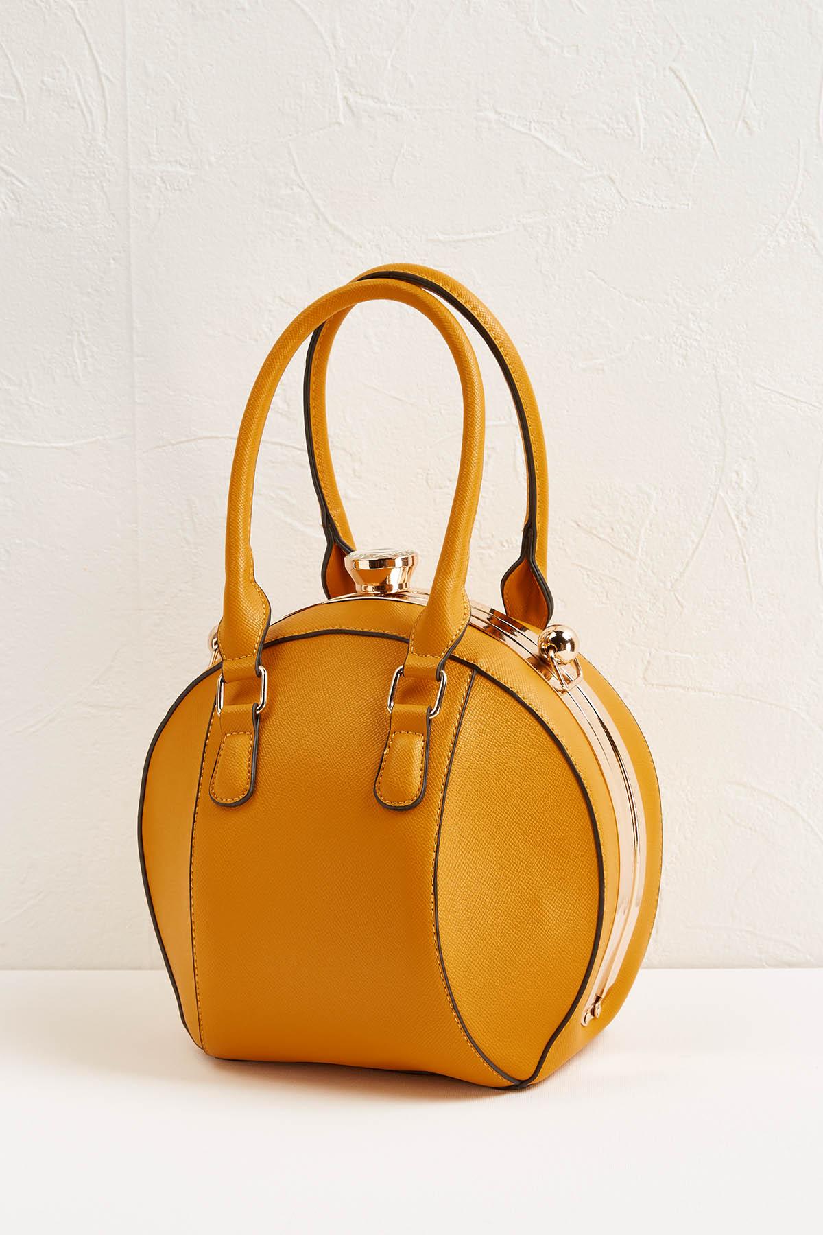 pastel yellow handbag