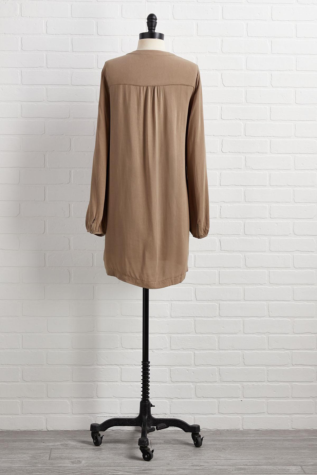 sage green shift dress