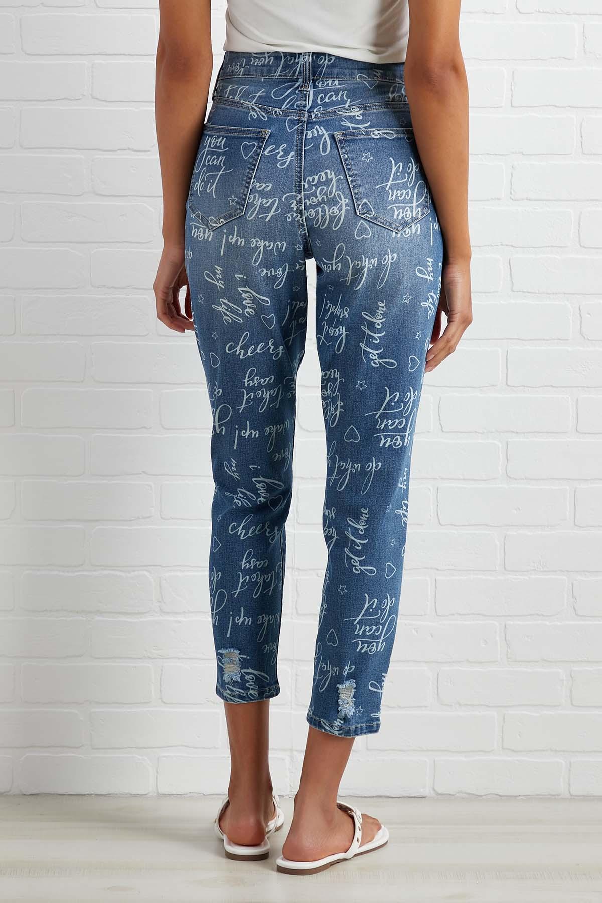 Versona graffiti jeans