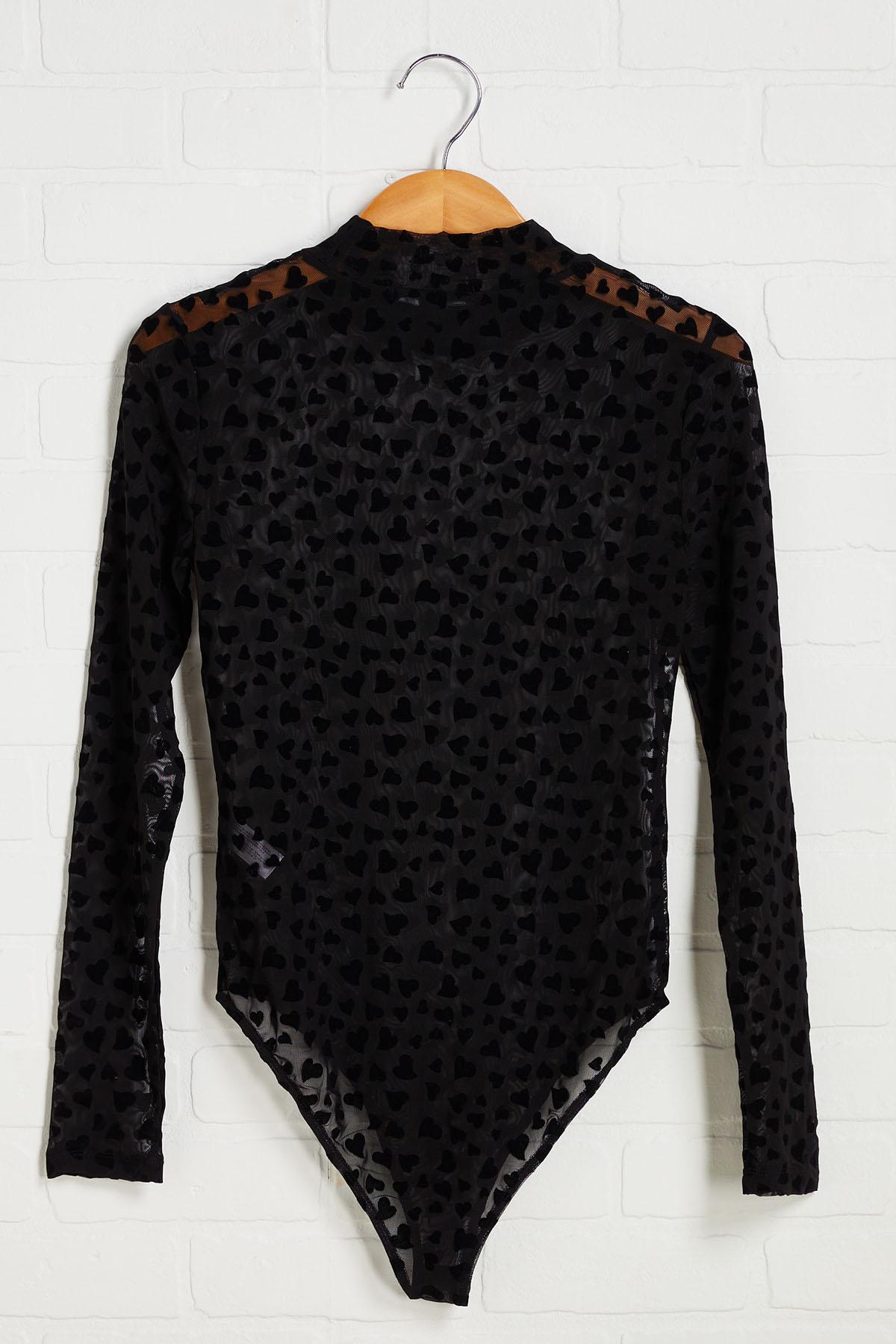 Versona scattered hearts bodysuit