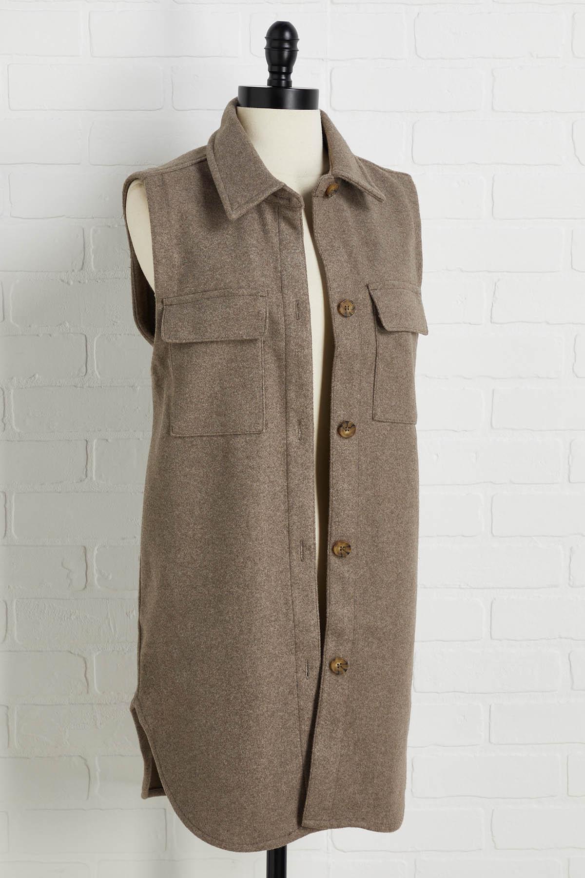 Versona call you layer shacket vest