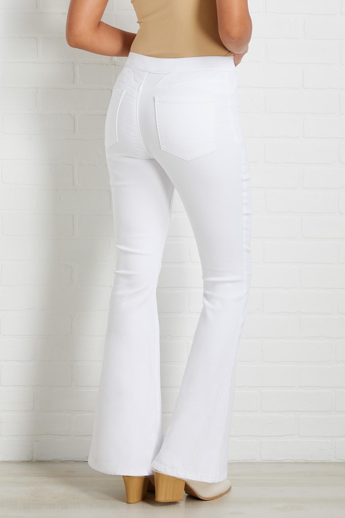 Versona life isn`t always flare jeans short