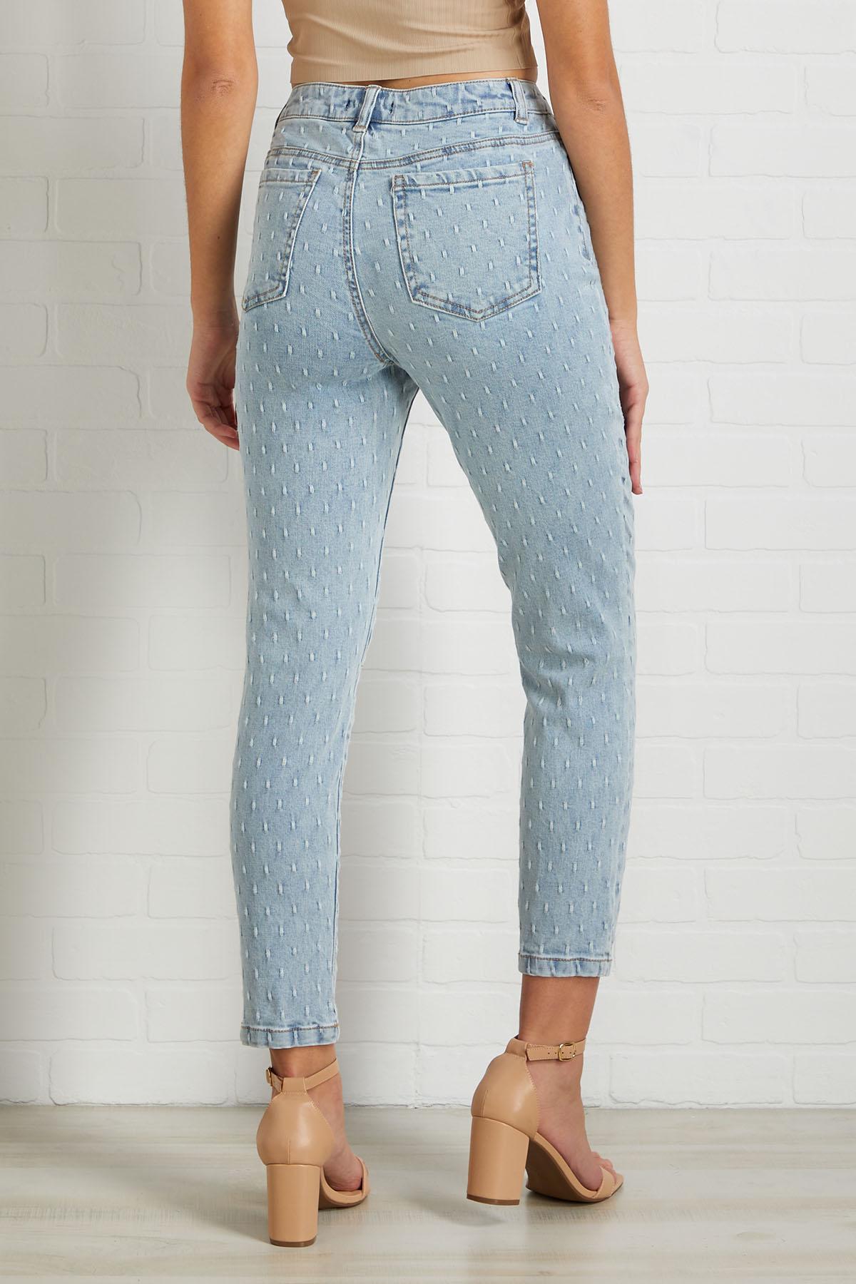 Versona strings attached skinny jeans