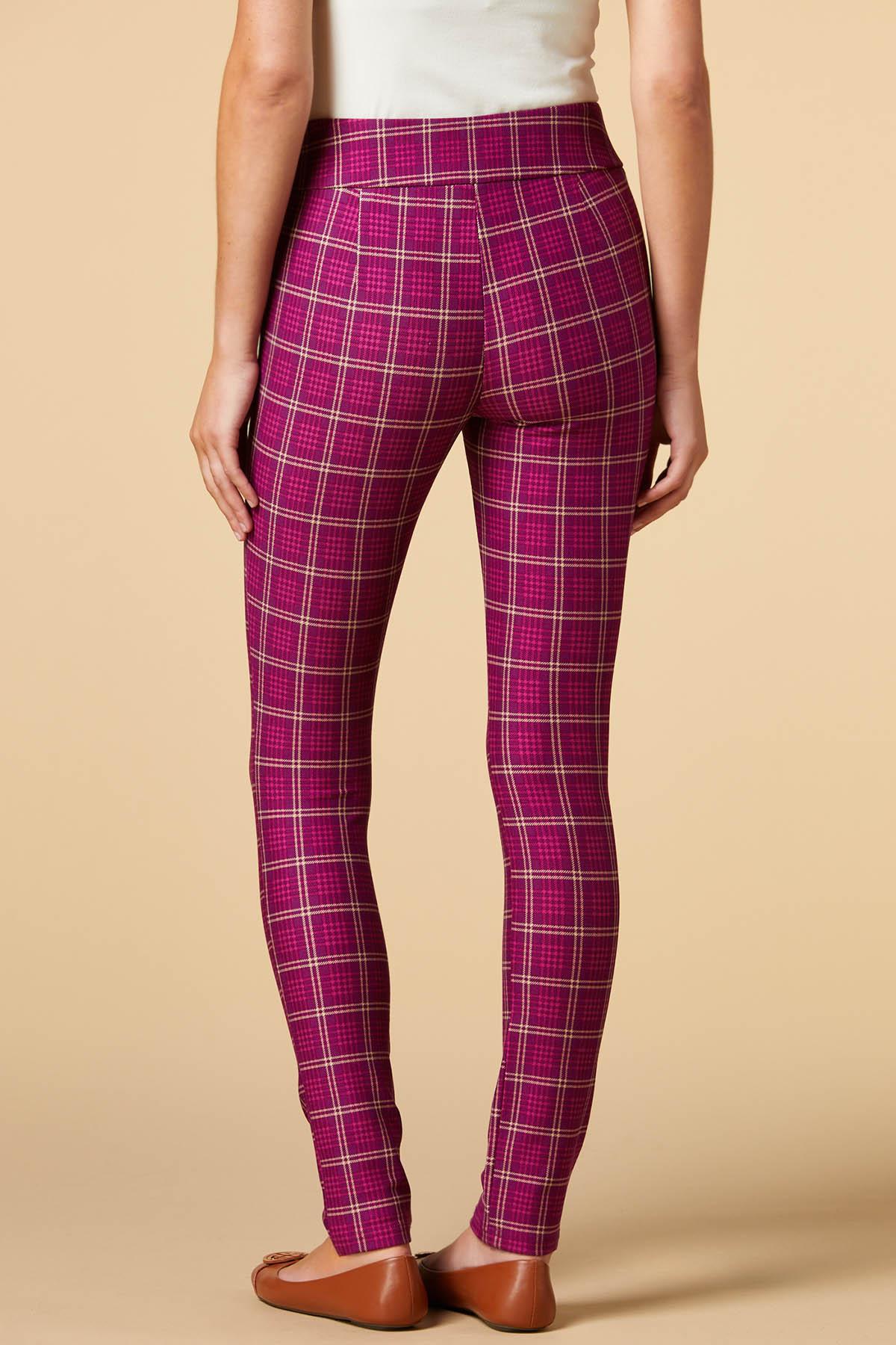 Versona  plaid school leggings