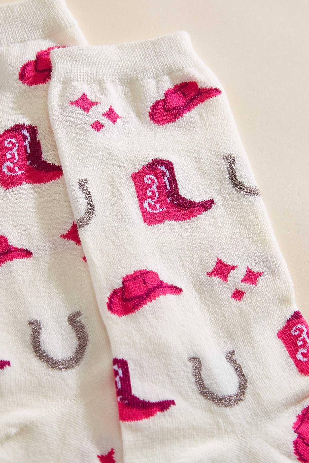 Versona cowgirl boot socks