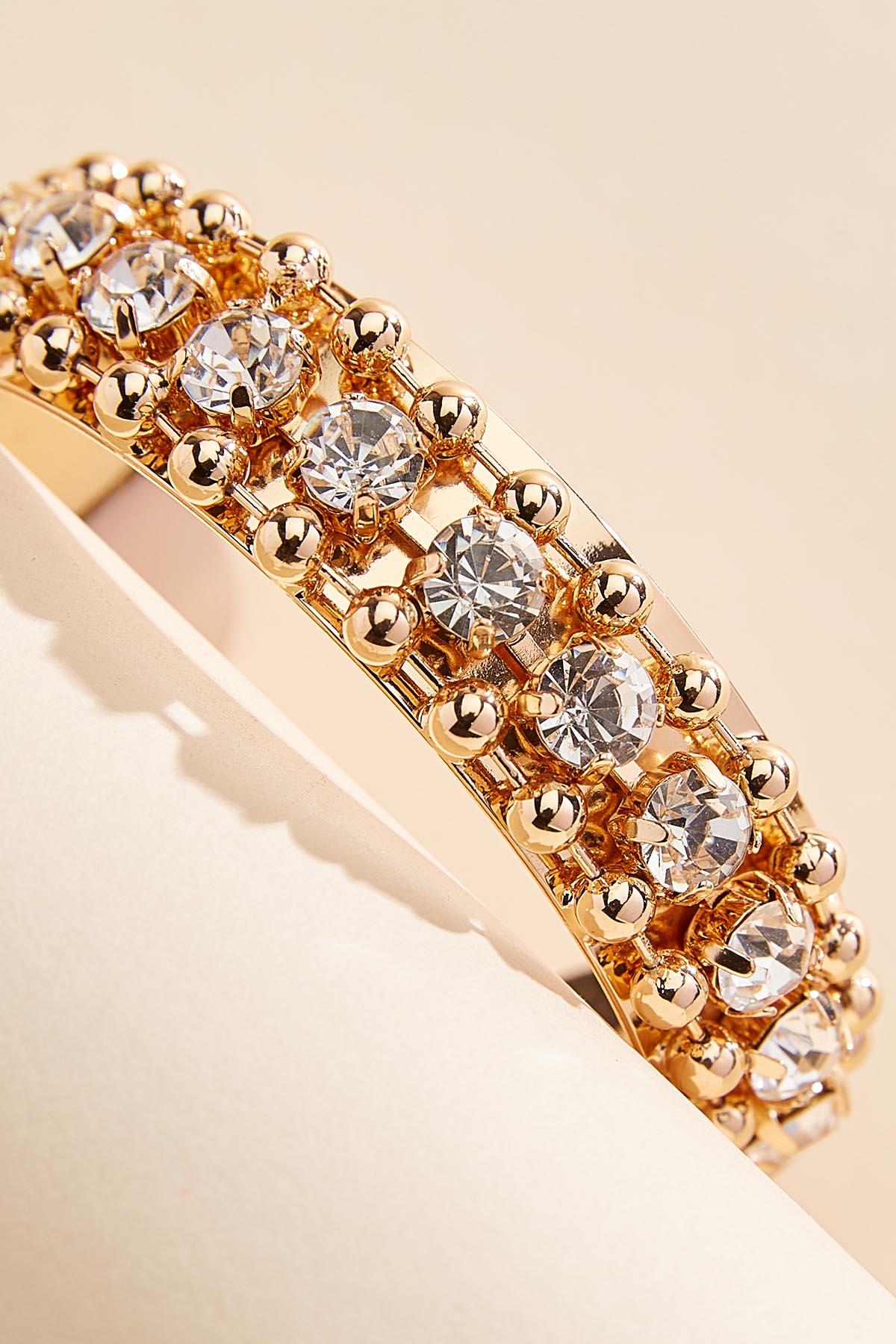 Versona embellished cuff bracelet