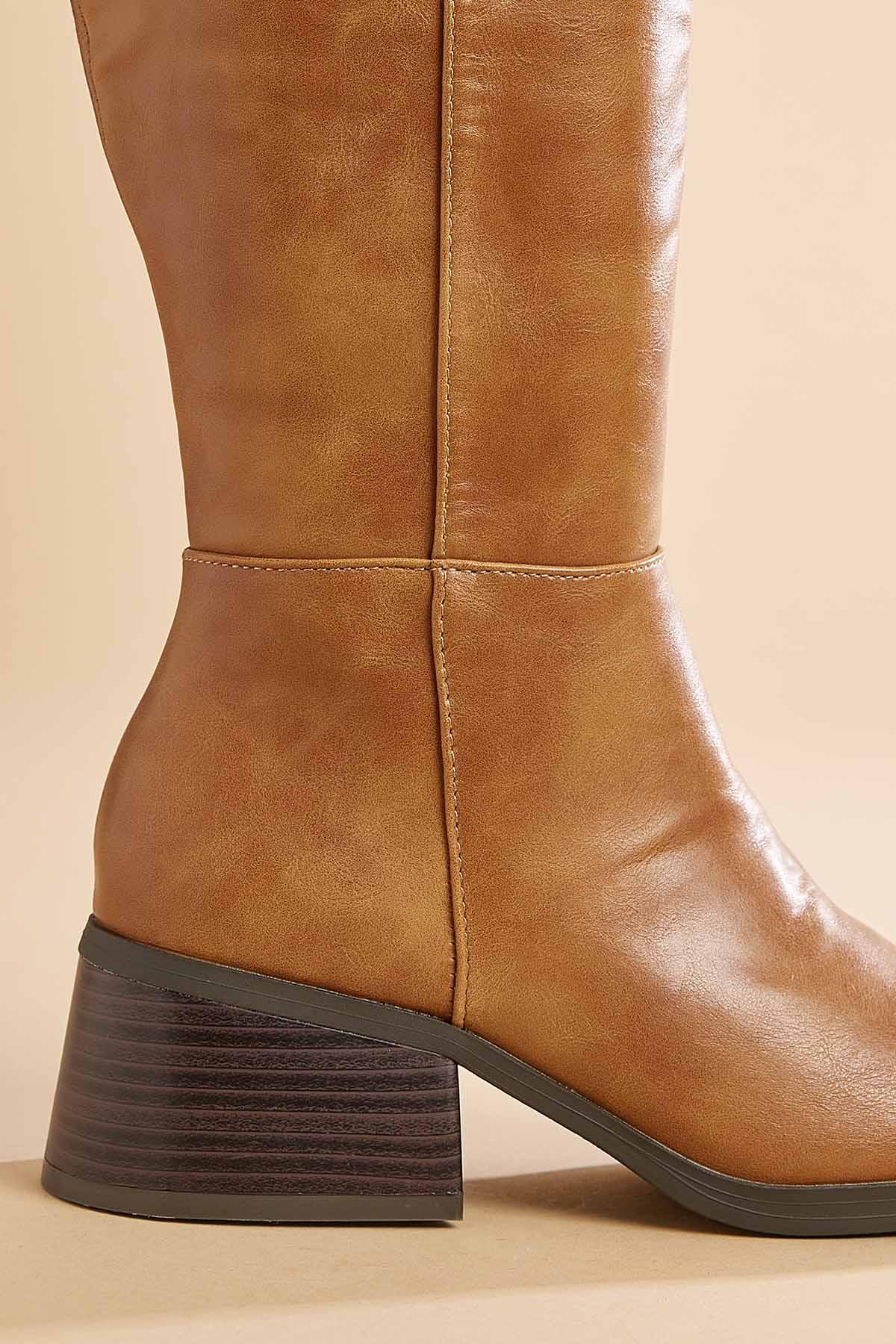 Versona knee high faux nubuck boots