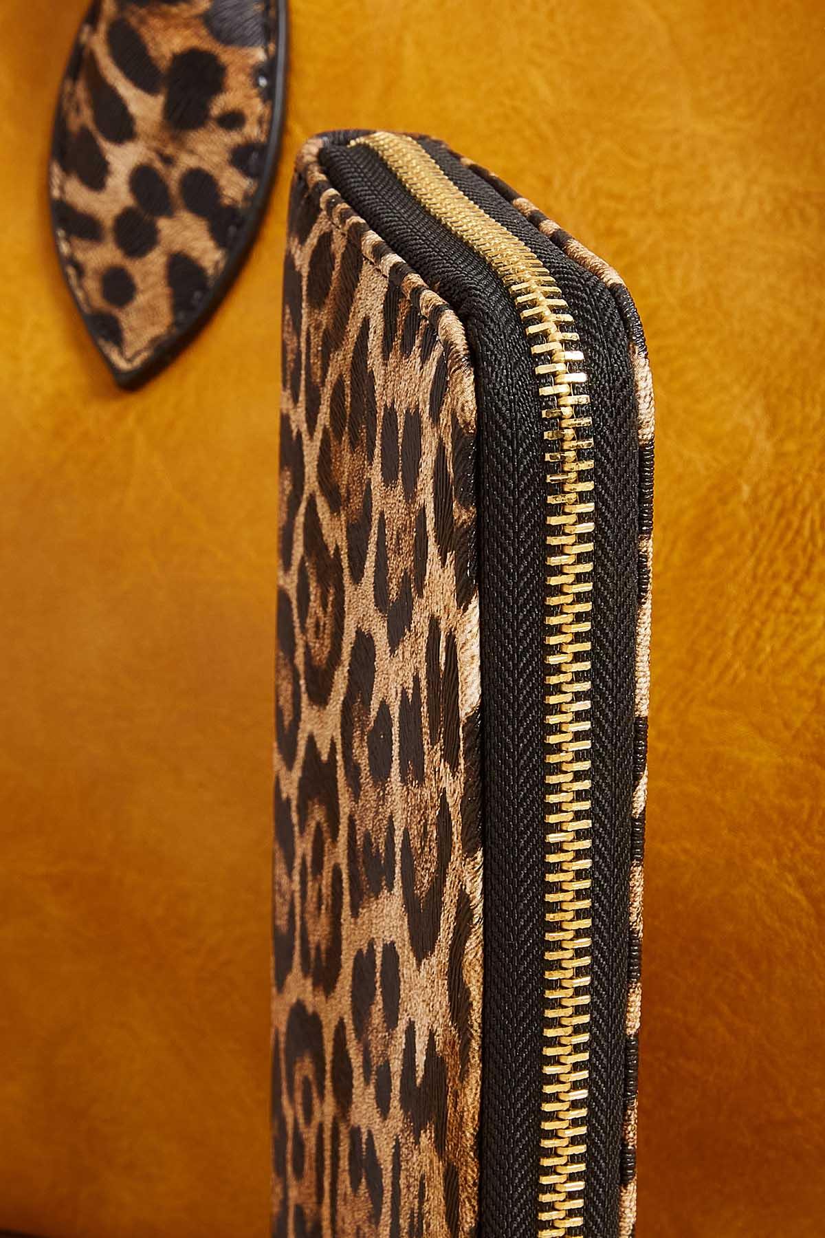 Animal Leopard Print Wallet