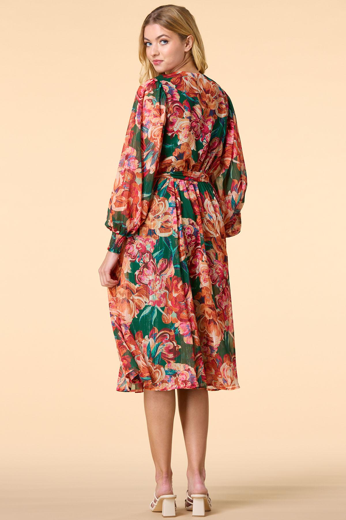 herlipto Garden Party Ruffled Midi Dress - メルカリ
