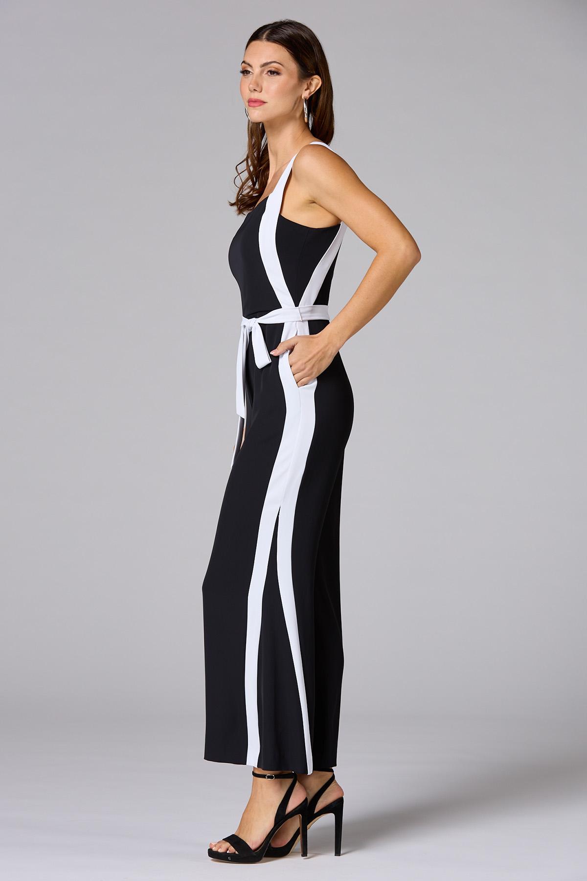 Versona | cache contrast color block jumpsuit