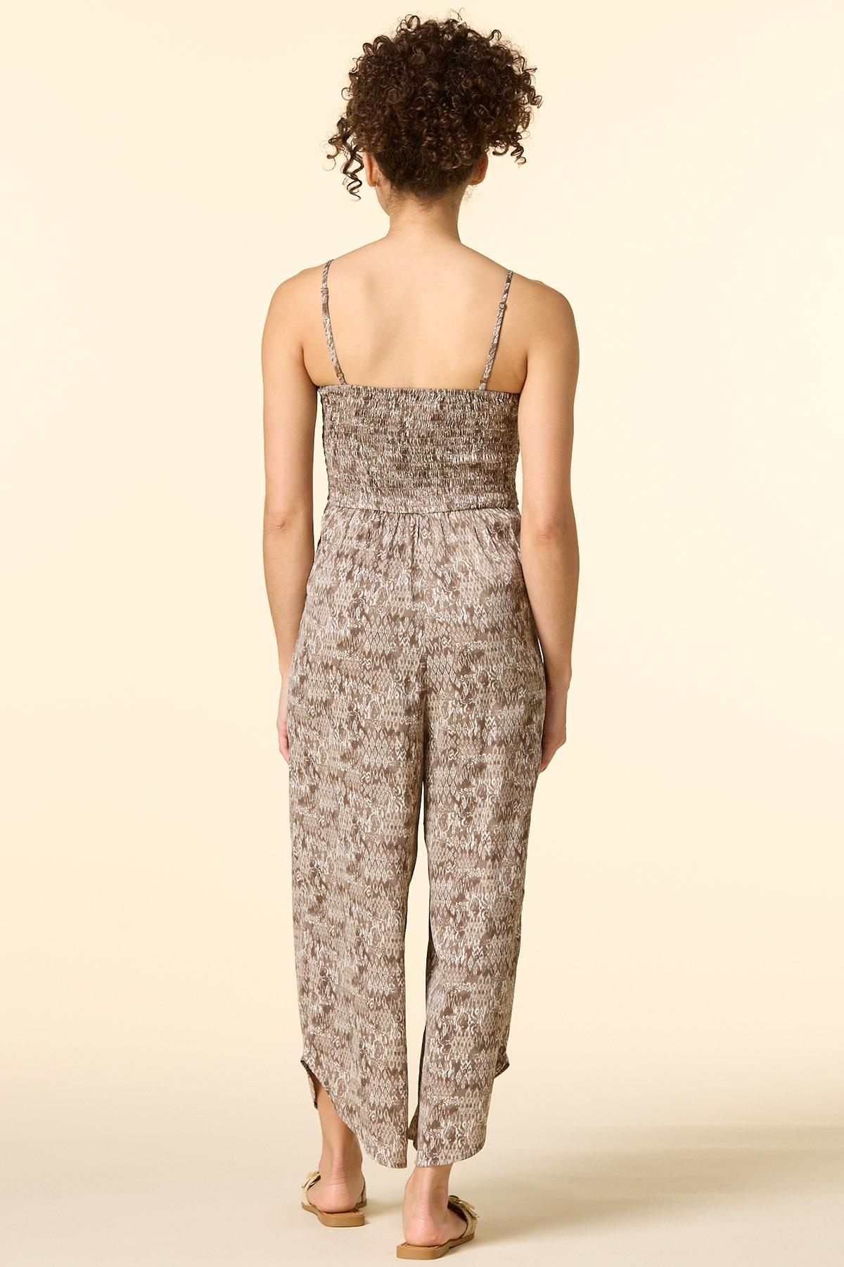 【PORTERNA】Comes Smoke Jumpsuit Versona | party smock jumpsuit