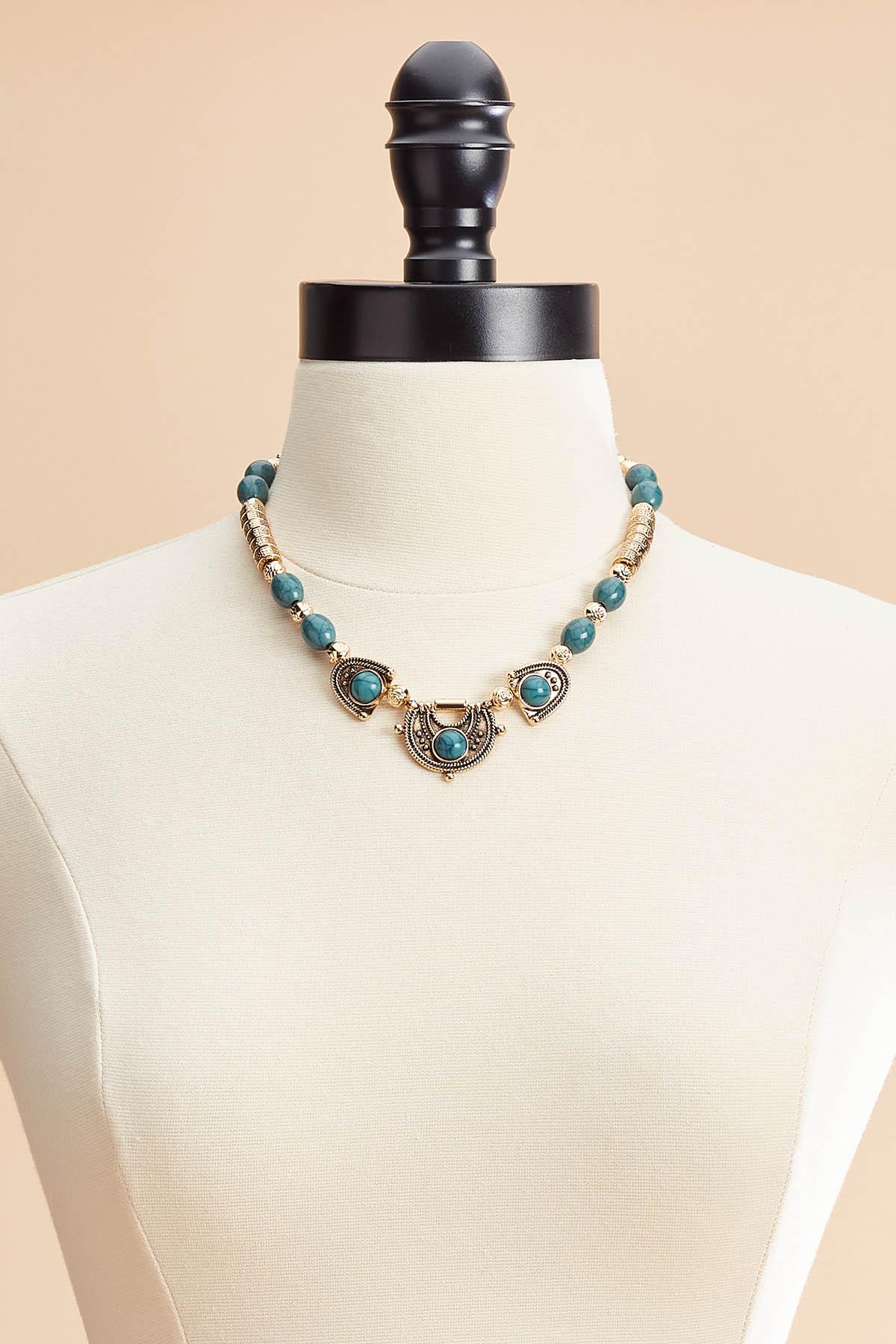 Versona semi- precious stone necklace