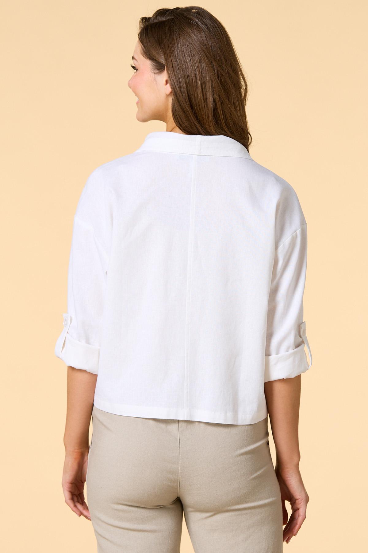Versona | lights on linen jacket