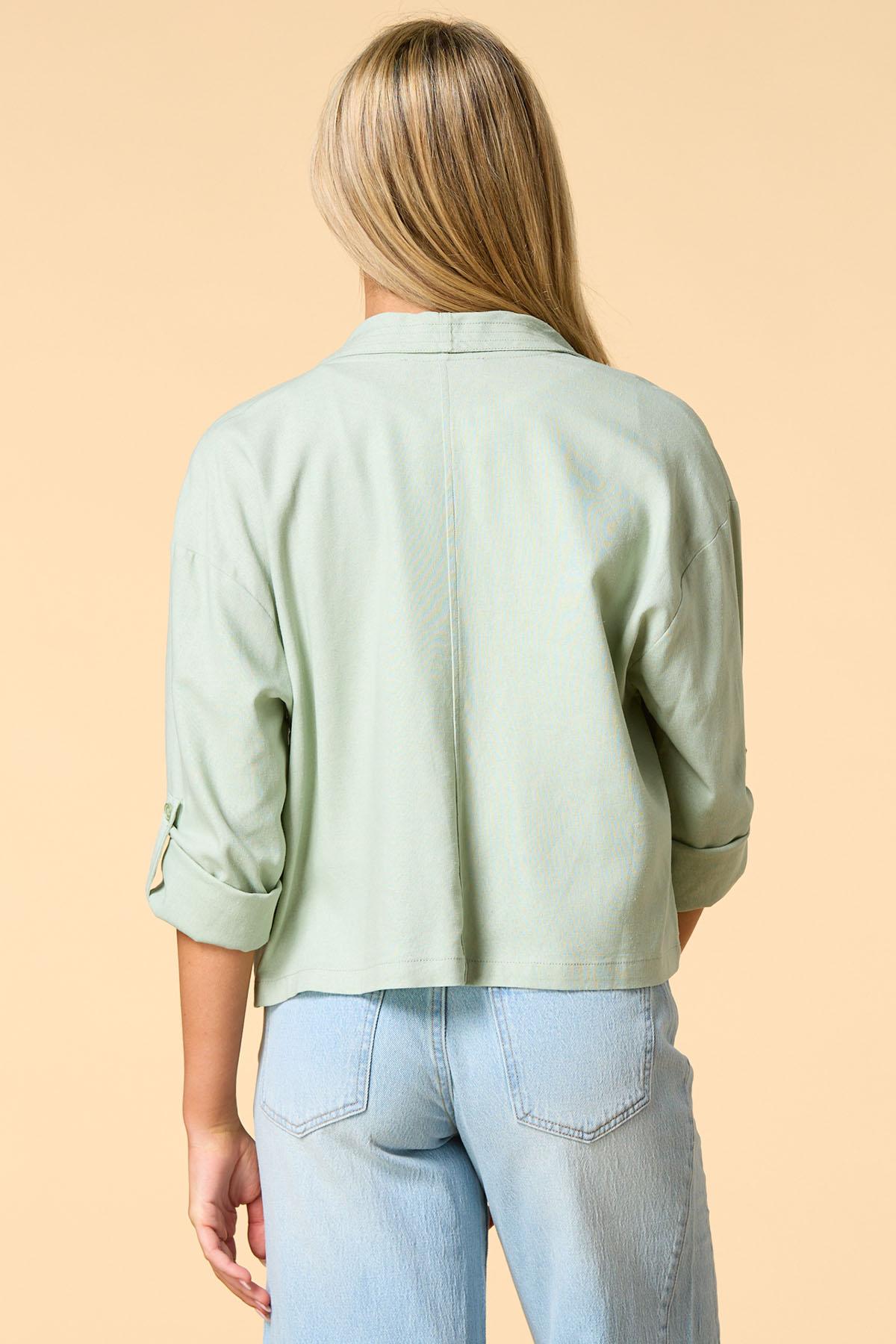 Versona | lights on linen jacket