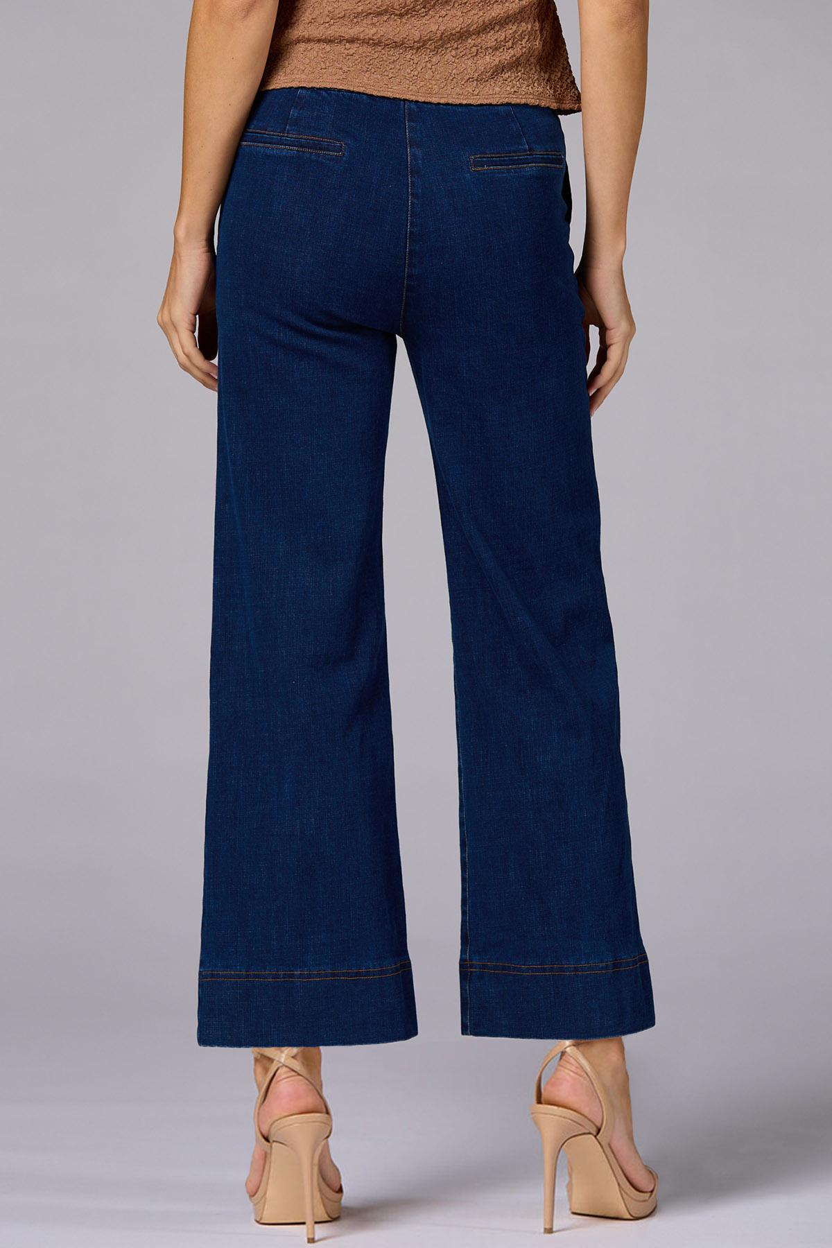 Versona | cache dark wash wide leg jeans