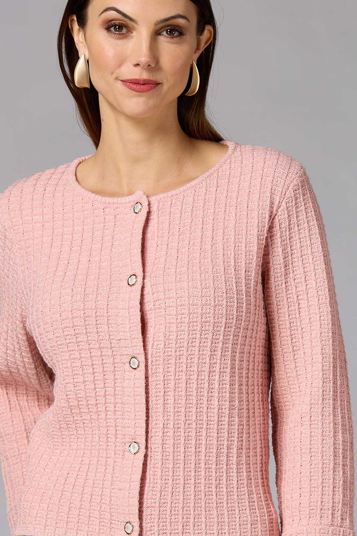 Versona | cache waffle knit cardigan