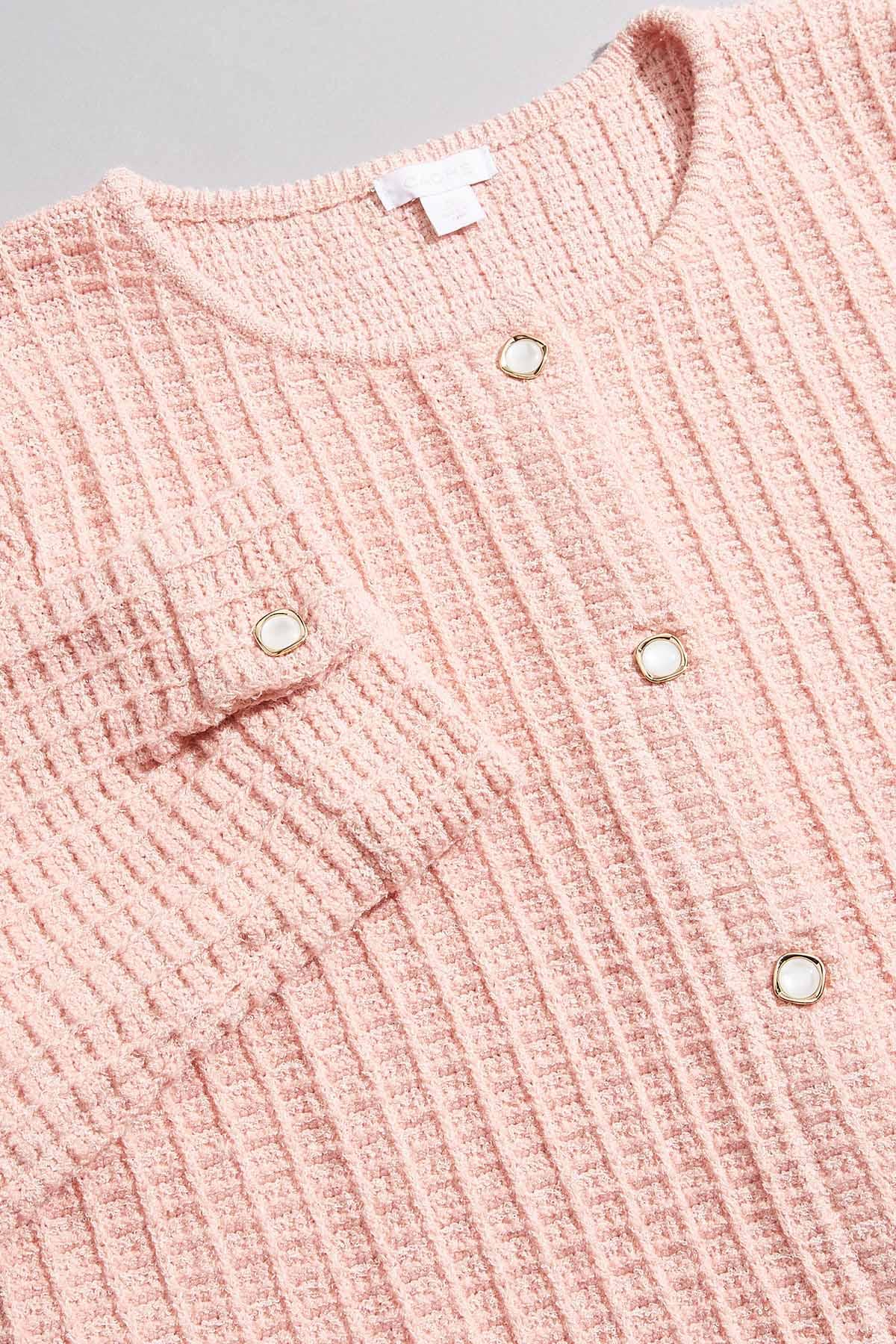 Versona | cache waffle knit cardigan