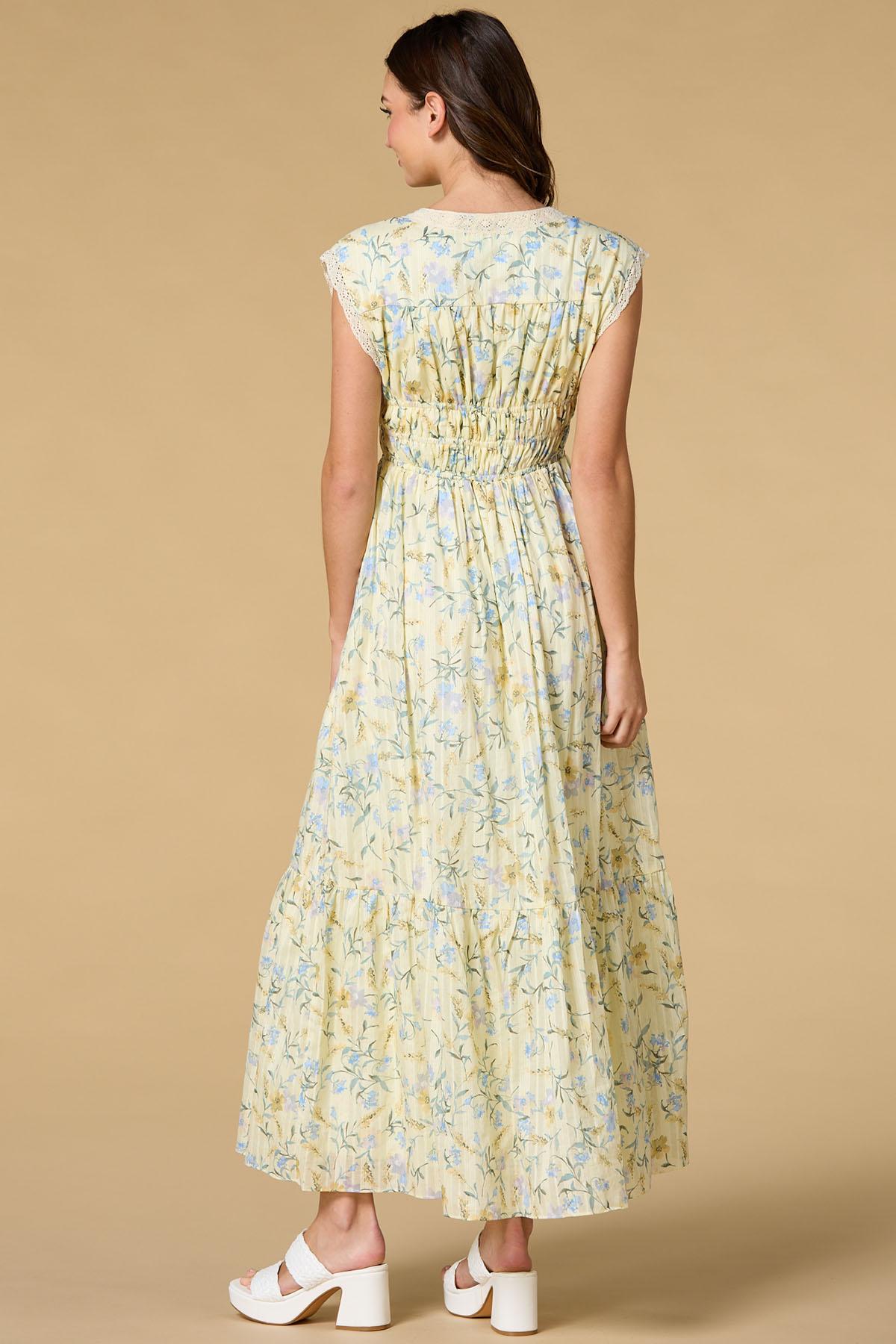 sachin and babi light blue dress Lavender Rhinestone Pleated A-Line Evening Dress