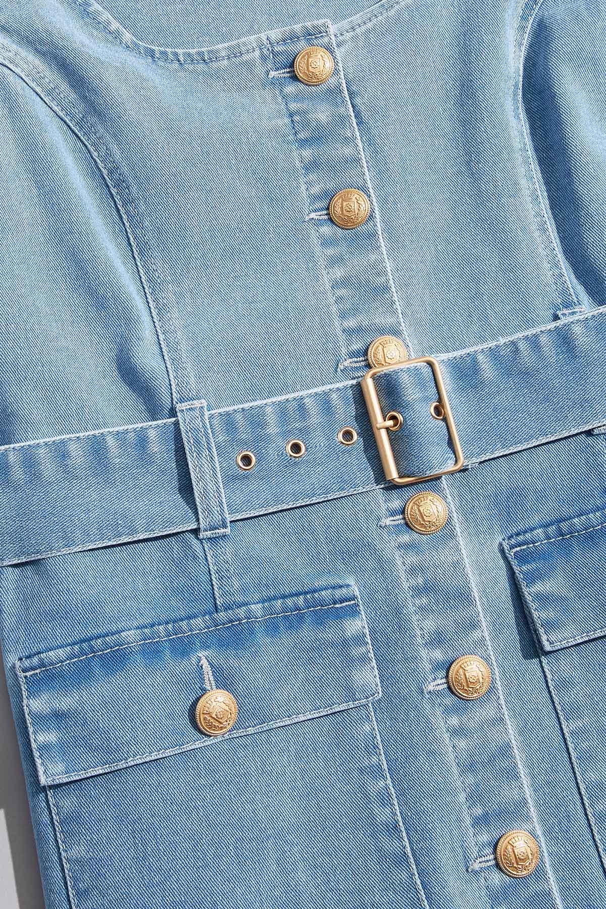 versona denim dress Versona
