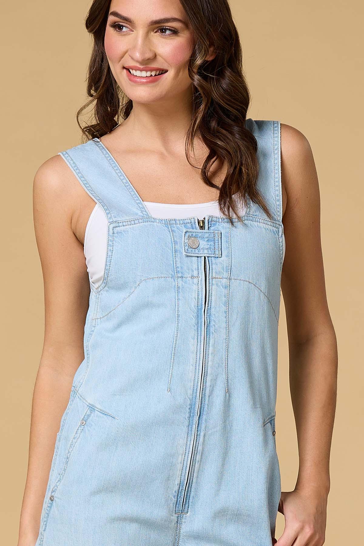 Versona | girl next door denim overalls