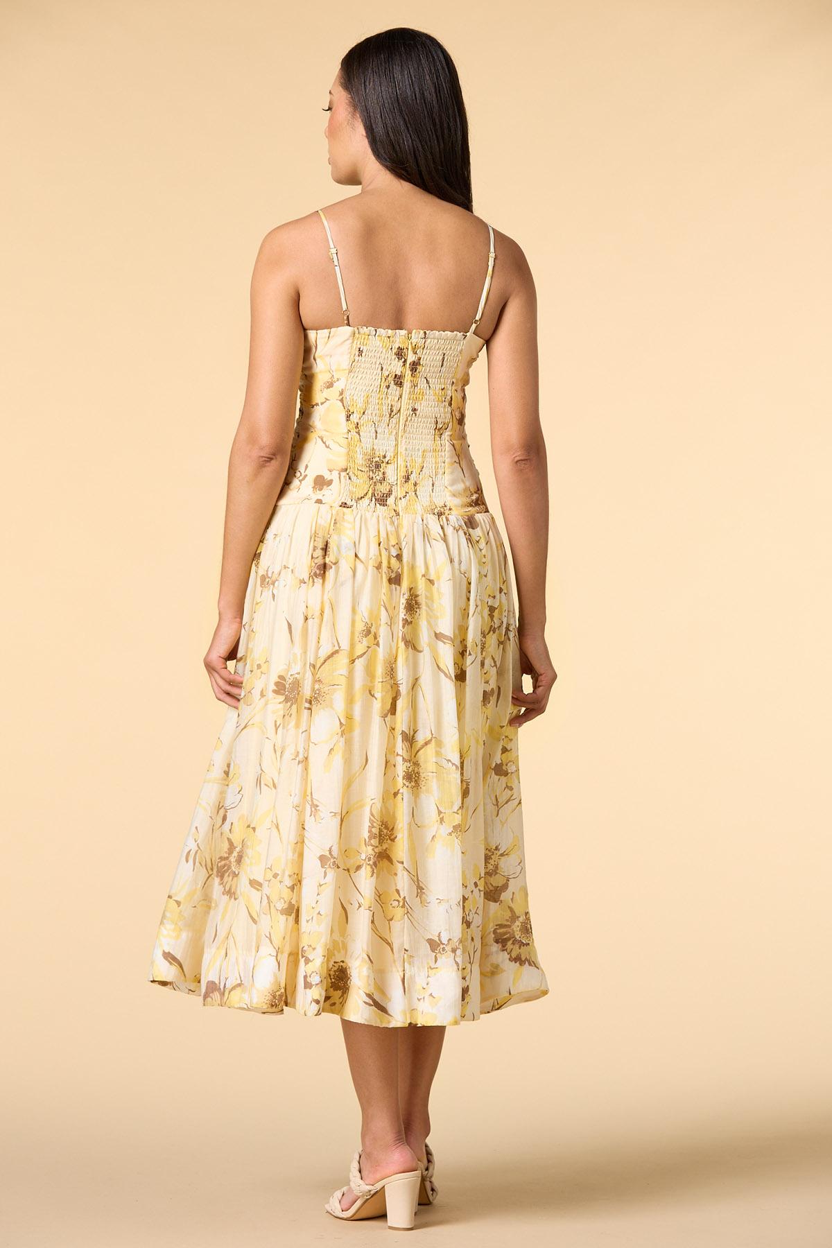 sunflower fitted dress Sunflower Fitted Dress Lazy Oaf