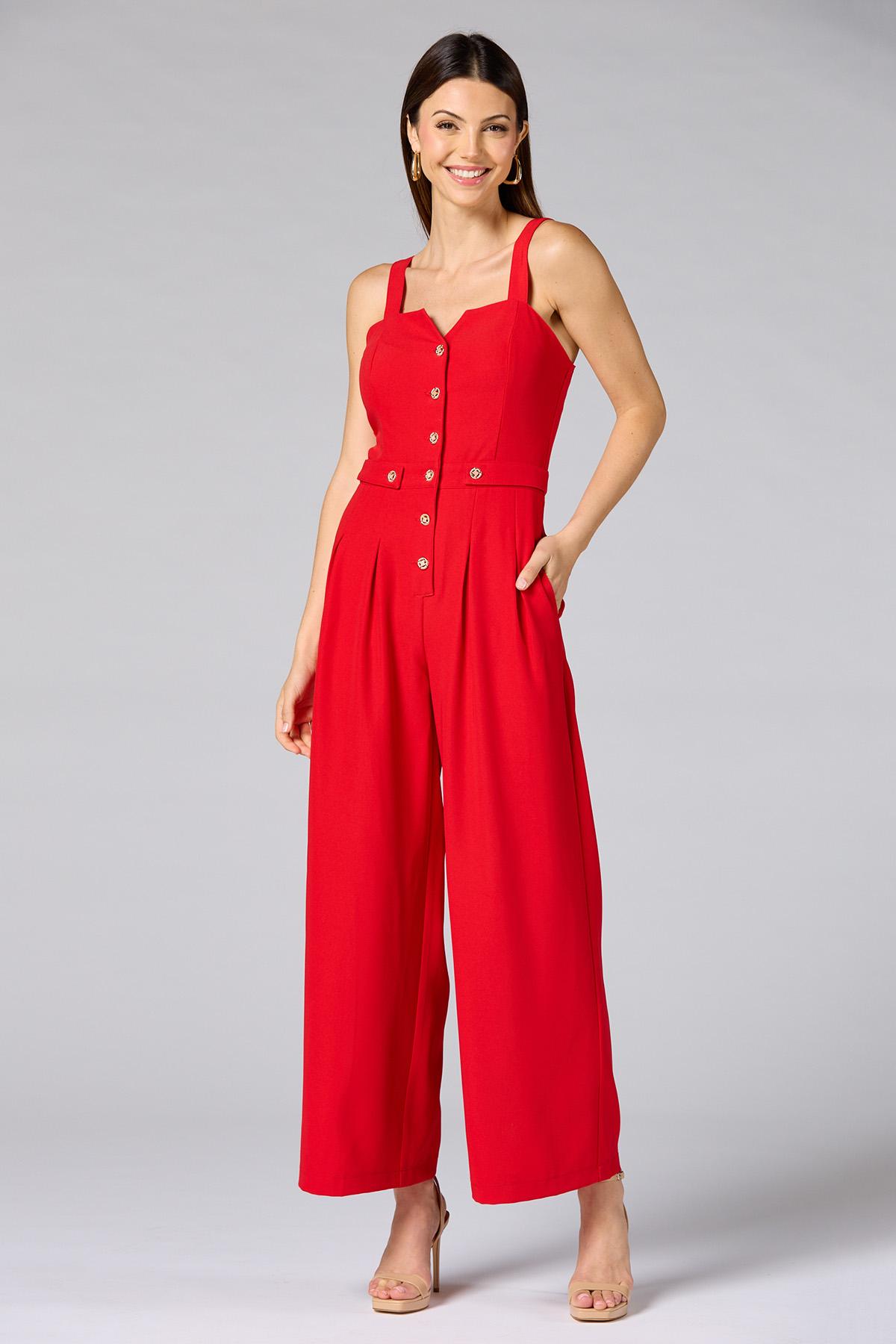 red jumpsuit dresses ADELE