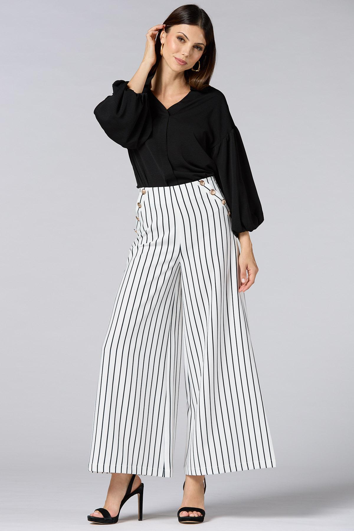 Versona | cache balloon sleeve blouse