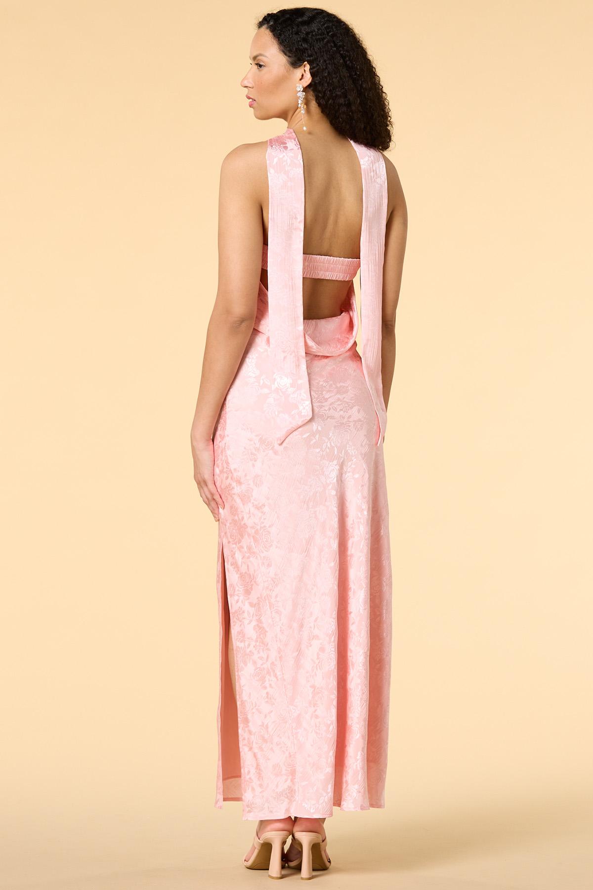 knee length dresses for ladies TILLIE DRAPE MAXI DRESS main image 1