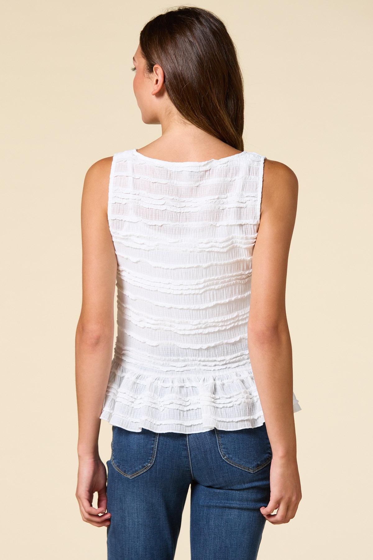トップス Lure you in Romantic Lace Tank Versona | lace to lace tank