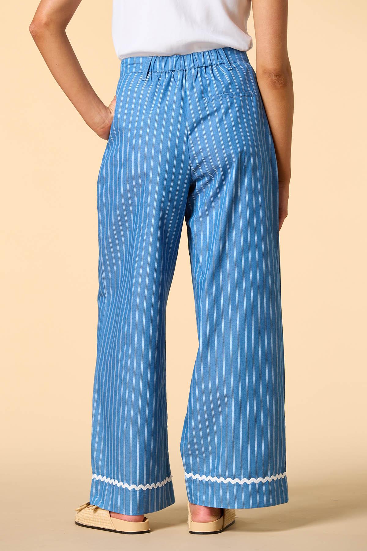 Versona | beach days chambray pants