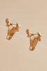 Bull Head Earrings