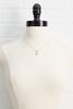  Teardrop Stone Necklace