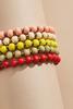 Colorful Wooden Bracelets